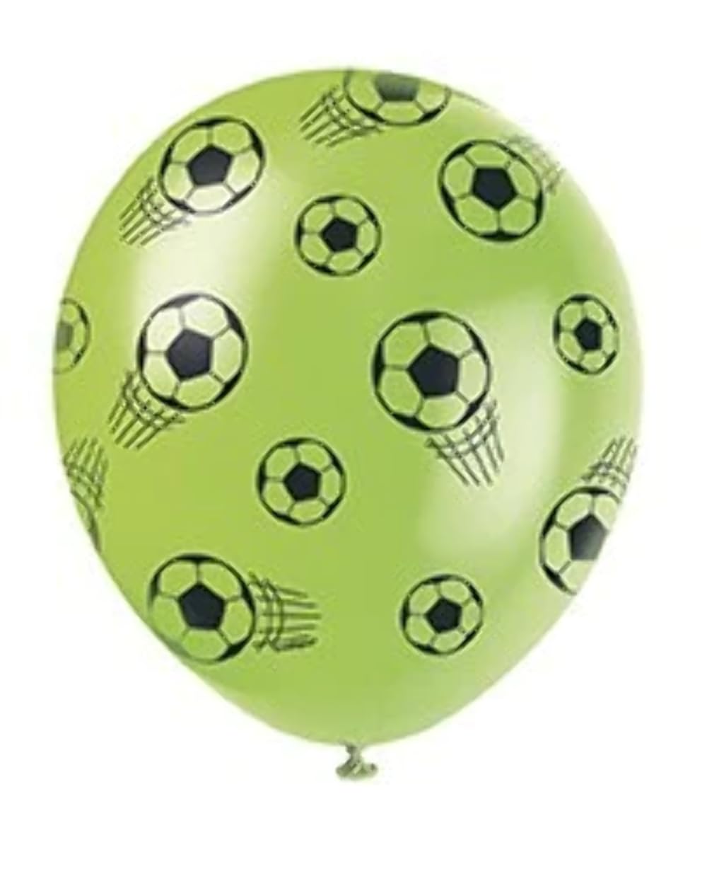 3D Soccer Extravaganza Assorted Latex Balloons (30.48cm) – Perfect for Sports-Themed Celebrations & Party Decor - 5 ct