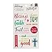 American Crafts Blessing Rub Bible Journaling
