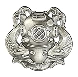 Navy Scuba Diver Badge 1st Class Oxidized Finish