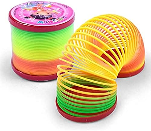 Jumping Spring Rainbow Colored Toys price in UAE Amazon UAE