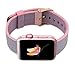 Yichan Woven Nylon Fabric Wrist Strap Replacement Band with Classic Square Stainless Steel Buckle for Apple Watch iWatch Series 1 / 2 / 3,Sport & Edition,42mm,Lightpink and Midnightblue