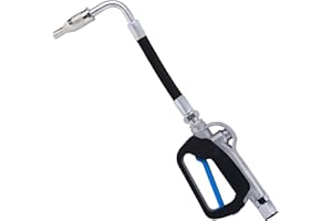 GRYVOZE Air Operated Oil Control Valve Dispenser Nozzle, Fuel Filler Gun 1/2-Inch NPT Inlet, Heavy Duty Oil Gun Dispenser for Motor, Gear, Lubricants, Synthetic Hydraulic, and Antifreeze