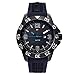 Tommy Hilfiger Men's 1790983 Cool Sport Black Ion-Plated Case Black Silicone Strap Watch