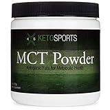 KetoSports MCT Powder, Ketogenic Fats for Metabolic Health, 270g