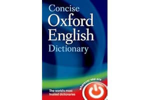 Concise Oxford English Dictionary: 11th edition revised 2008
