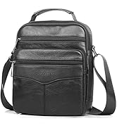 Borsello In Pelle Per Uomo - Tracolla Messenger Ufficio, Viaggio E Scuola - Foto 13