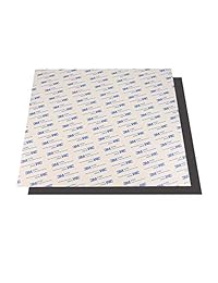 SOOWAY   Cinta adhesiva magnética flexible de dos capas para cama caliente, para impresora 3D, plataforma de construcción de cama caliente, compatible con Creality Ender 3 3 x (azul)