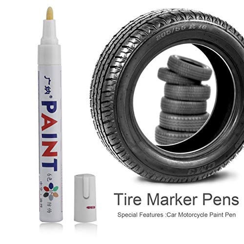 Waterproof Popular Car Motorcycle Motor Cycle Tyre Tire Tread Marker Paint Pen Car Vehicle Styling Tyre Marker