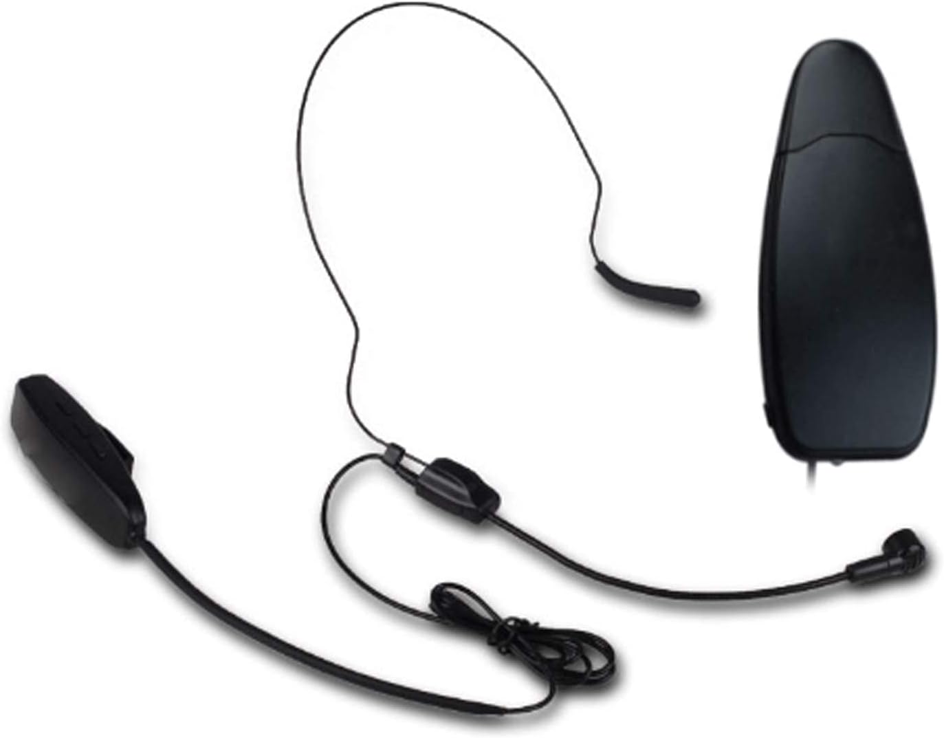 Wireless Microphone System, Headworn Mic Set with Headset Mics, Mini