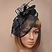 Valdler Women Cambric Mesh Retro Fascinators Suitable for All Hair Style