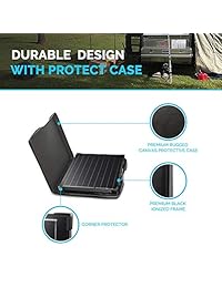 Renogy   Maleta solar de 100 W y 12 V