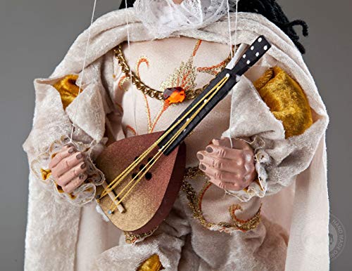 Ukulele Player Czech Marionette Puppet - Thumbnail 7