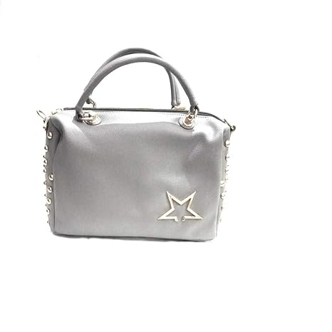 silver grey handbags