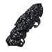 Szxc Women's Double Full Finger Armor Knuckle Long Adjustable Ring Halloween Party Accessories Costume Jewelry Gifts