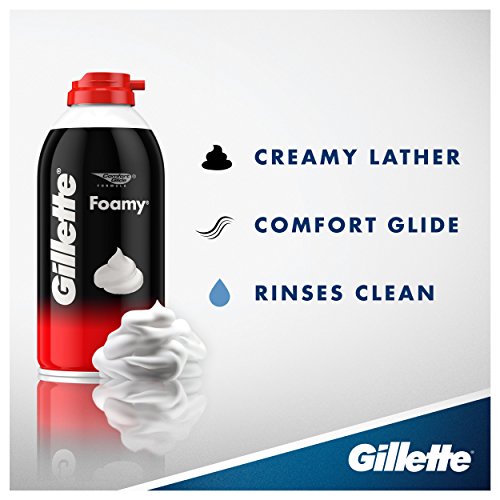 Gillette Foamy Regular Shaving Cream, 11 Ounce (Pack of 12) Pricepulse