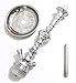 1-Hose MEDIUM Hookah Stem 3 Grommets Shisha narghile for hookah pipe smoking