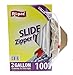 2 Gallon Size Zipper Bag, Freezer & Storage Bag 13x16 IN, 100 Bags,