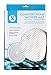 SlipX Solutions White Comfort Foam Shower Mat Feels Great on Tired Feet & Helps Prevent Slips (23