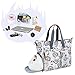 Teamoy Breast Pump Bag Compatible with Spectra S1/S2, Breast Cooler Bag Tote with Laptop Sleeve (Up to 14