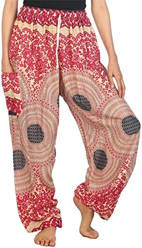 LOFBAZ Harem Pants for Women S-4XL Plus 