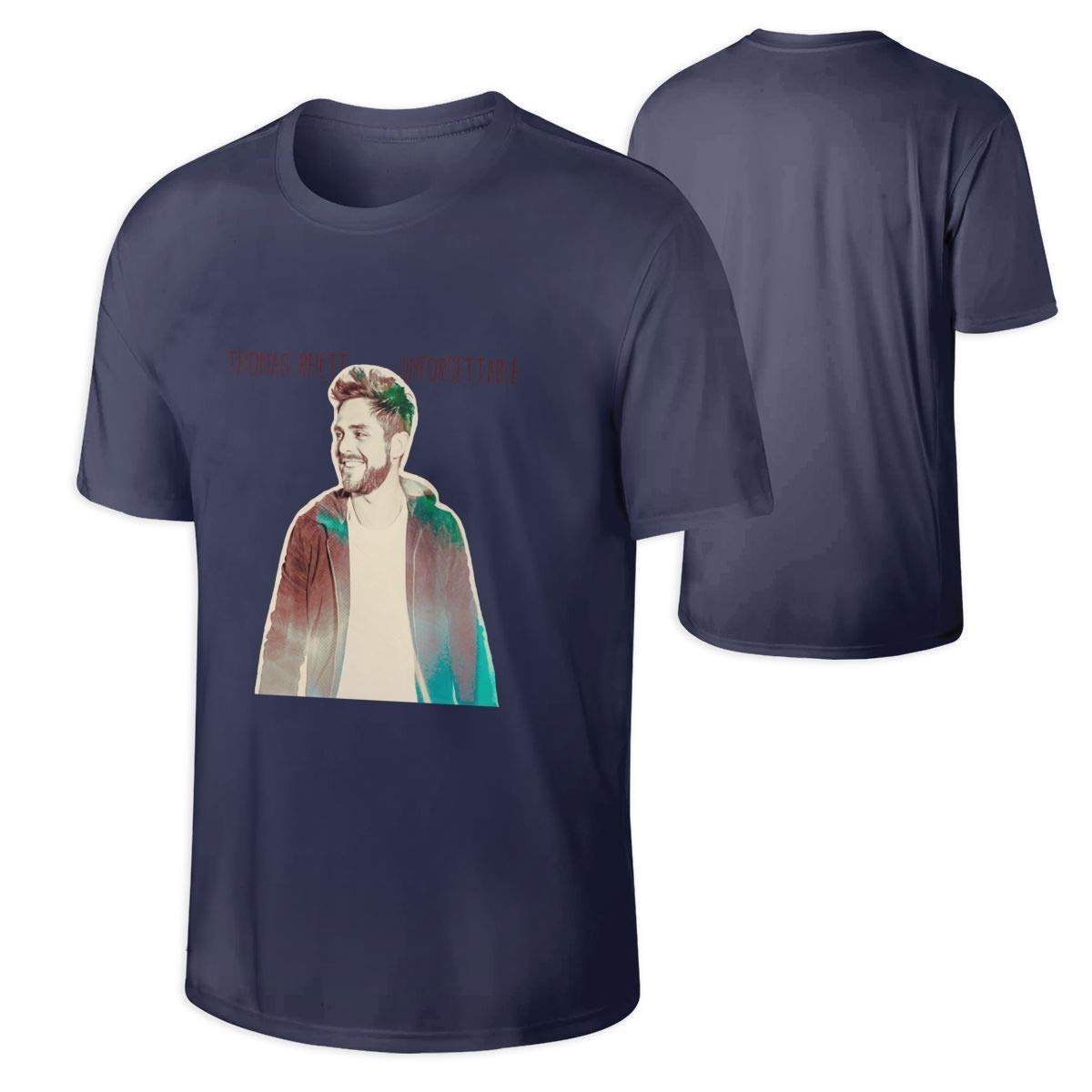 Short Sleeve Thomas Rhett Graphic Music Novelty Funny Black T Shirt