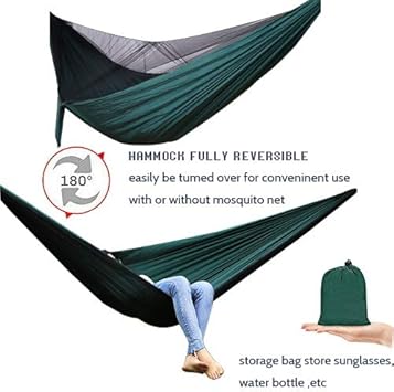 Rv Parts Accessories Portable Hammock And Double Hammock Bug Net For Outdoor Hiking Campin Backpacking Travel Aeett Camping Hammock With Mosquito Net Cots Hammocks