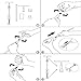 HiYi Paintless Dent Removal Tool Car Stainless Steel Auto Dent Repair Kit 2 in 1 Slide Hammer Hand Puller with 24 Pcs Different Size Glue Tabs