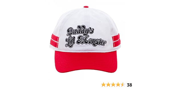 Lil Monster Adjustable Velcro Cap White 