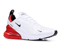 NIKE Air Max 270 - Mens White/Black/University Red