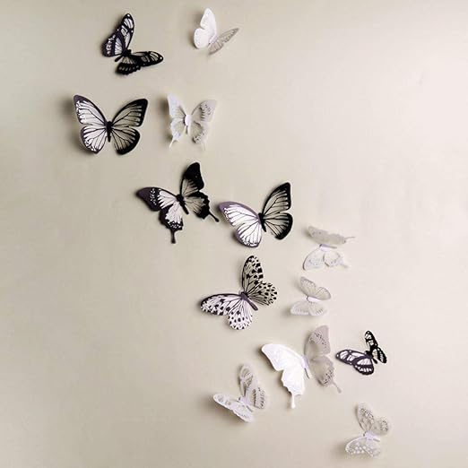Alexander Mariposa Pegatinas De Pared Mariposas De Efecto 3d