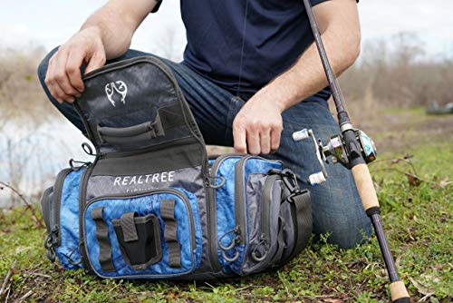 INSIGHTS i4 Tackle Bag 3600 Series Realtree Fishing Deep Blue with (3) i3600 Bait Trays - Thumbnail 5
