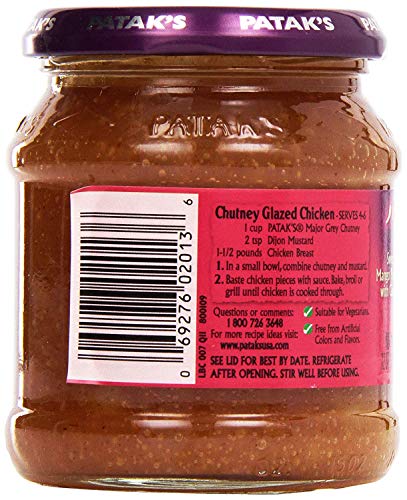 Patak's Major Grey Chutney, 12 oz (3)