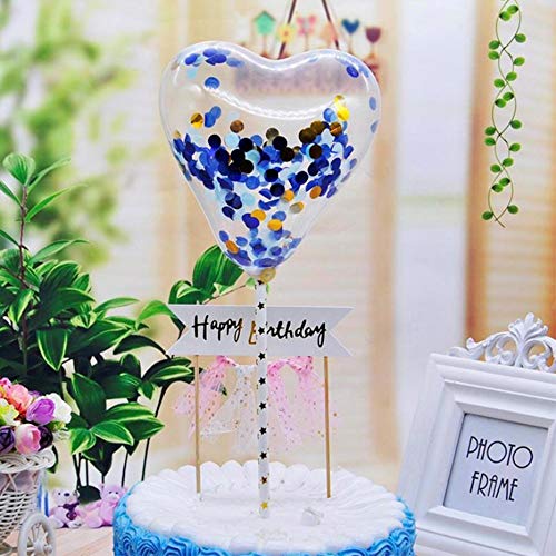 Blue Confetti 10mm Tissue Paper Confetti Circles for Party Wedding Decoration 3000 pcs