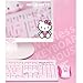 Hello Kitty Wireless Keyboard Mouse Combo 2.4Ghz USB Receiver
