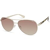 Kenneth Cole womens Pilot Pilot Sunglasses