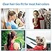 10Pcs Clear Spiral Hair Ties No Crease Elastic Ponytail Holders Phone Cord Traceless Hair Ties for Women Thick Hair by Accmor On Sale