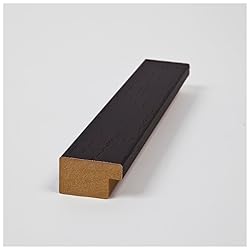 ArtToFrames 12x38 Inch Brown Picture Frame, This