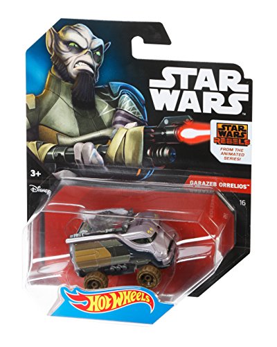 Hot Wheels Star Wars Character Car, Star Wars Rebels Zeb