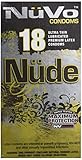 Nuvo Condoms Ultra Thin Lubricated (Nude) 18's, 18 Count
