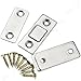 SING F LTD 2X Magnetic Door Catch Latch Cabinet Furniture Ultra Thin Door Catch Latch Cupboard Glass