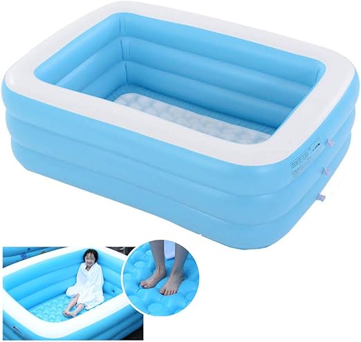 Amazon Co Jp ファミリープール ビニールプール 子供用 ポータブル ベストウェイ 四角プール ファミリー 長方形 ベビープール 水遊びプール 大型プール 水あそび 親子インタラクション 水遊び 屋外用 ホーム キッチン