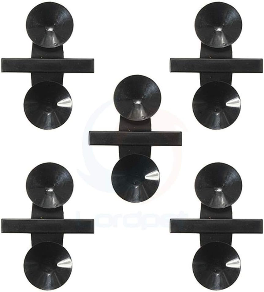 Aquarium Fish Tank Divider Suction Cup Black Plastic Sheet Holder