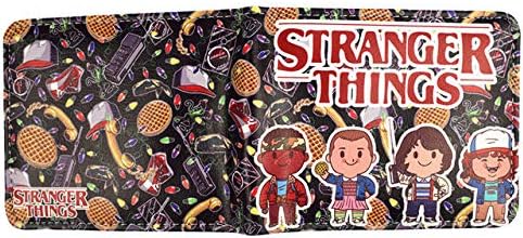 SWVV Anime Stranger Things Wallet Coin Purse Cartoon Wallets