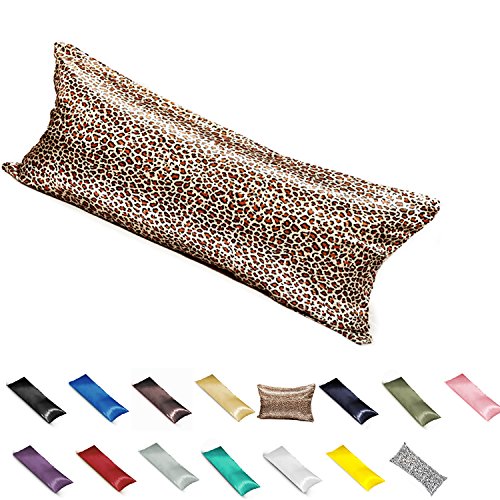 TAOSON Silky Soft Satin Body Pillow Cover Pillowcase Pillow