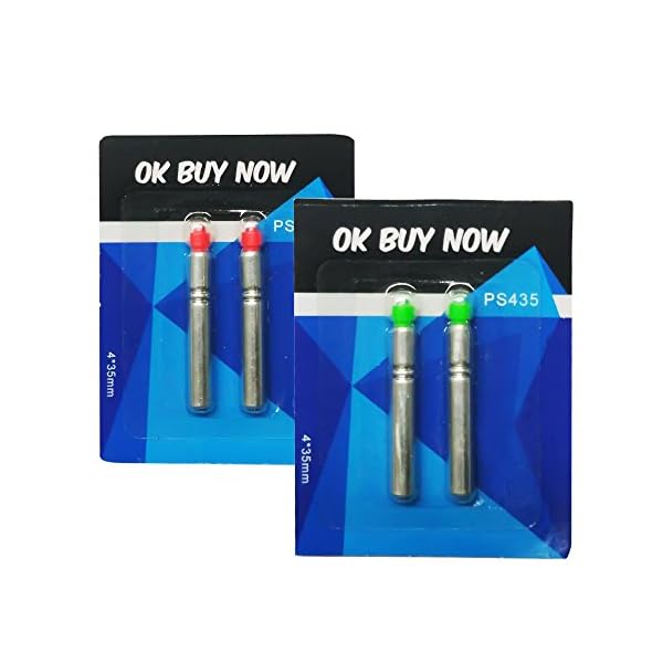 OKBUYNOW-LED-Bobber-Light-Replacement-Battery-for-Archery-Nocks-Fishing-12PCS-6PCS-Red6PCS-Green