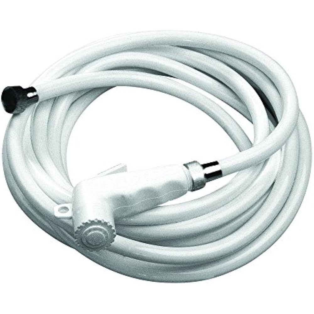 Nuova Rade Shower Head With Hose, 9.8', White Sports " Outdoors Pumps