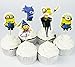Minions Cupcake Toppers Party Pack for 24 Cupcakes