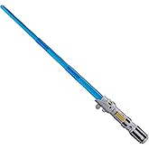 STAR WARS Lightsaber Forge Luke Skywalker Electronic Extendable Blue Lightsaber Toy, Customizable Roleplay Toy, Kids Ages 4 and Up