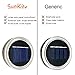 SunKite Solar Mason Jar Lights, 8 Pack 15 LED Waterproof Fairy Firefly Jar Lids String Lights with Hangers(NO Jars), Patio Yard Garden Wedding Easter Decoration - Multicolor