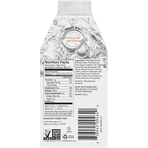 Milkadamia Fudge Creamer - Dairy Free & Vegan Coffee Creamer From Raw Macadamias & Coconut Cream - 16 Oz (Pack Of 2) - Thumbnail 4